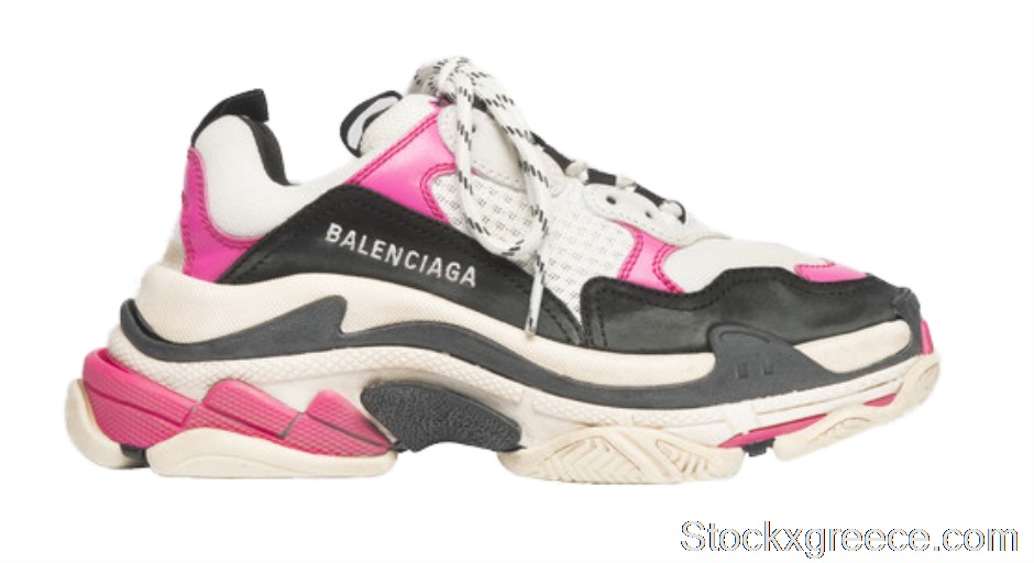 Outlet Balenciaga Triple S Neon Pink 2019 (W) 524039W09O65671