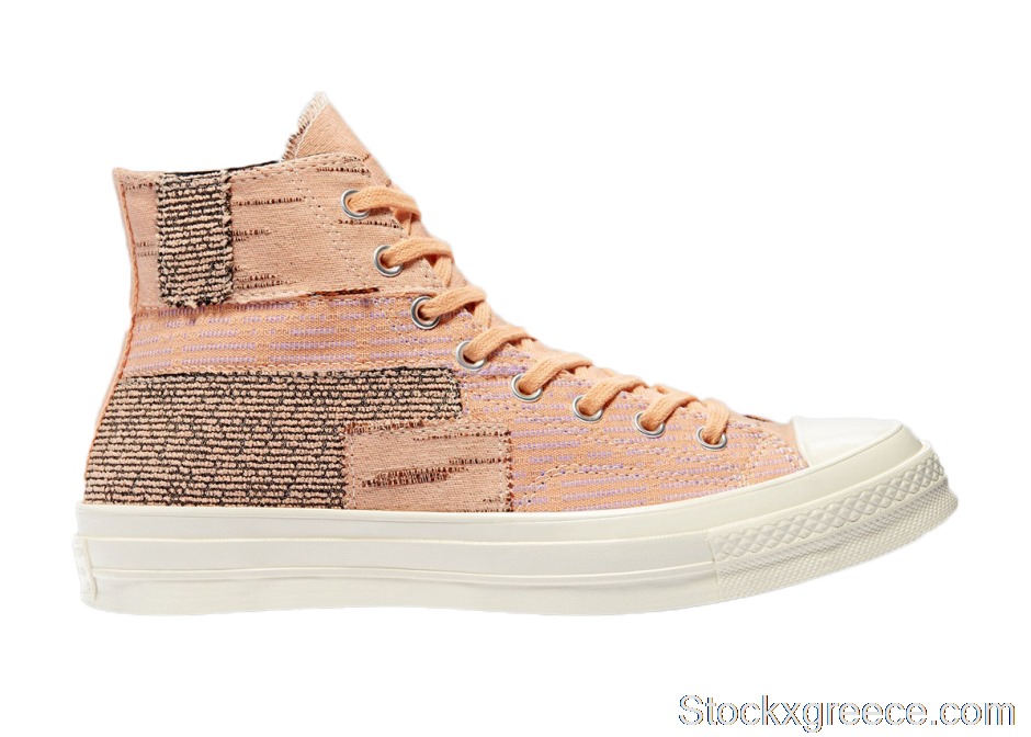 Outlet Converse Chuck Taylor All-Star 70 Hi Textile Patchwork Pack Peach