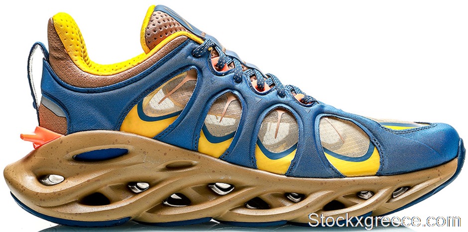 Outlet Li-Ning Arc Ace Blue Yellow Beige