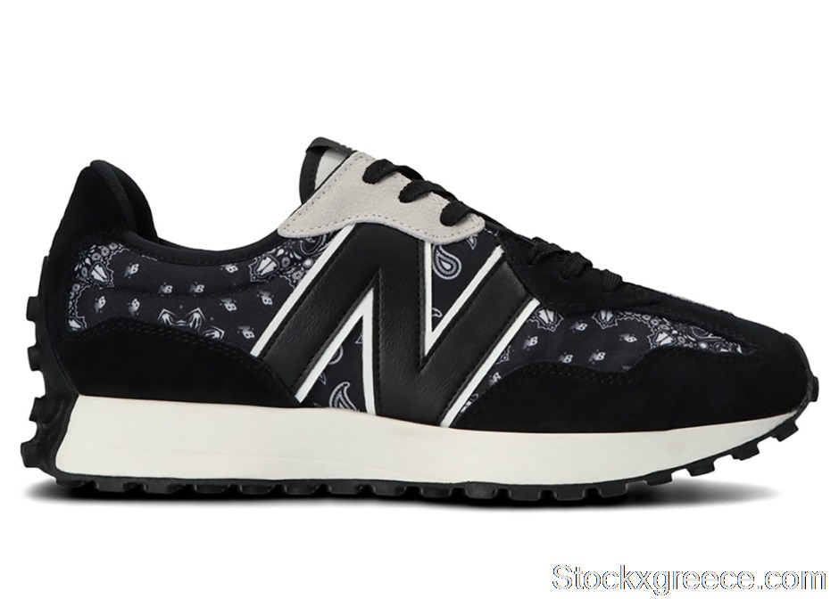 Outlet New Balance 327 Black White Paisley MS327DEU