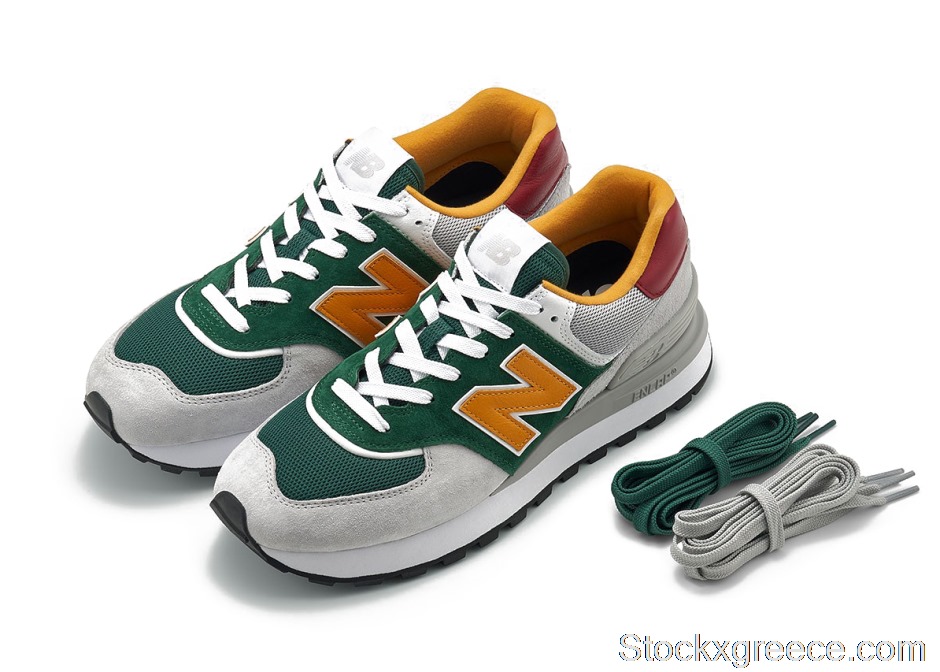 Outlet New Balance 574 Legacy eYe JUNYA WATANABE MAN Green Grey