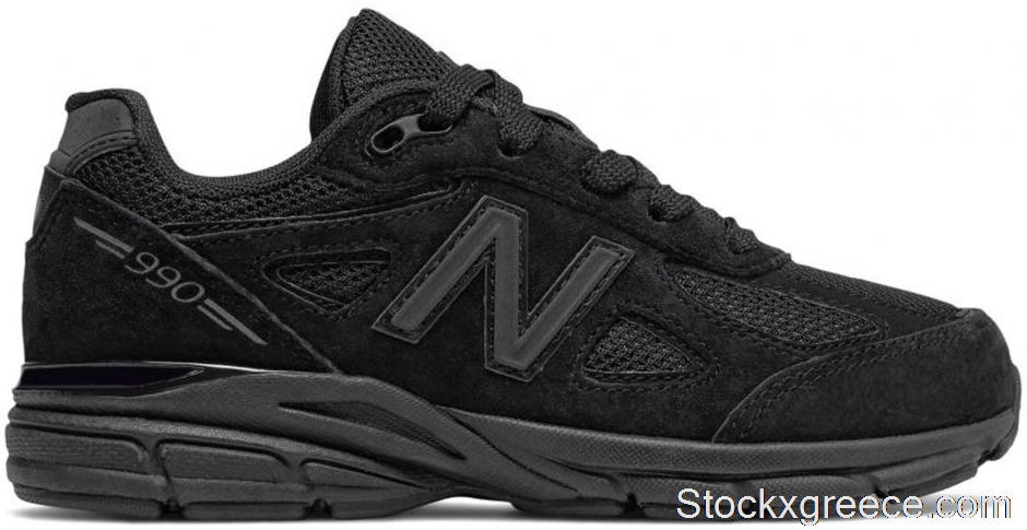 Outlet New Balance 990v4 Black (GS) KJ990TBG