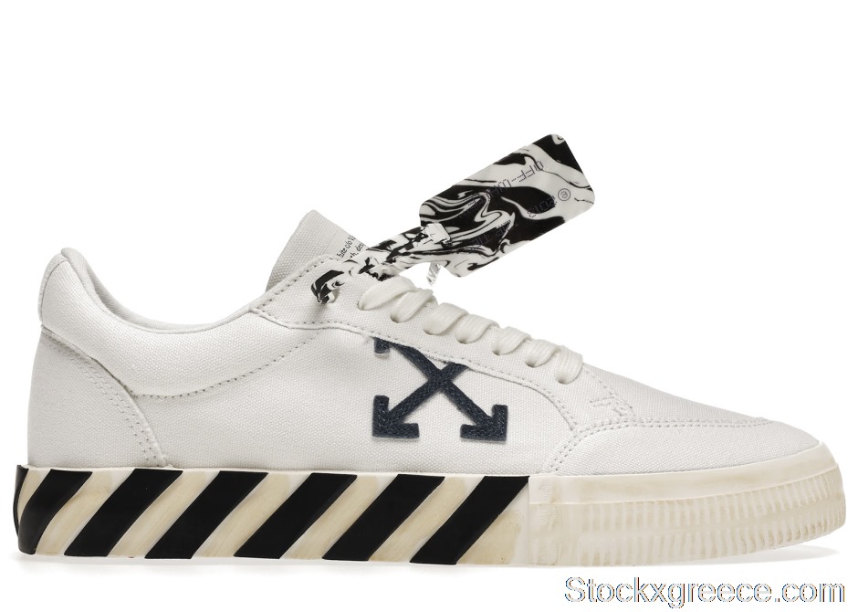 Outlet OFF-WHITE Vulc Low Navy Arrow OMIA085F21FAB0010146