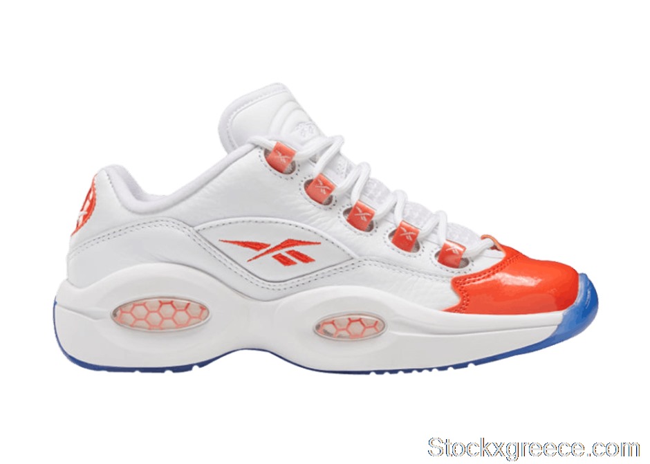 Outlet Reebok Question Low Patent Orange (GS) FY2344