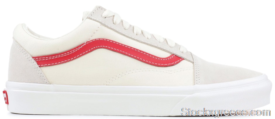 Outlet Vans Old Skool Cream Red VN0A38G1R1T