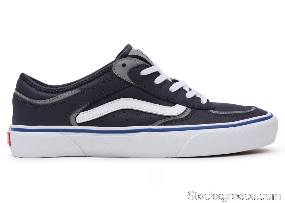Outlet Vans Skate Rowley Navy White VN0A5KQTNAV