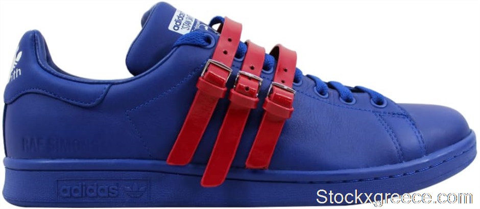 Outlet adidas Raf Simons Stan Smith Strap Royal Blue/Red AQ2723